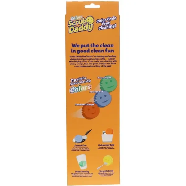 Набір губок Scrub Daddy Colors, 3 шт