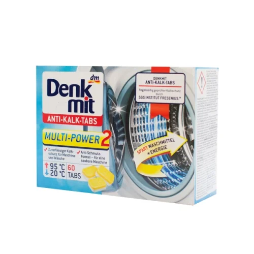 Таблетки від накипу Denkmit Anti-Kalk Tabs, 60 шт