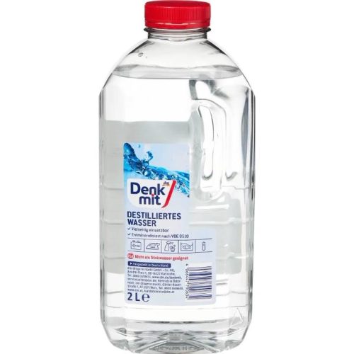 Дистильована вода Denkmit Destilliertes Wasser, 2 l