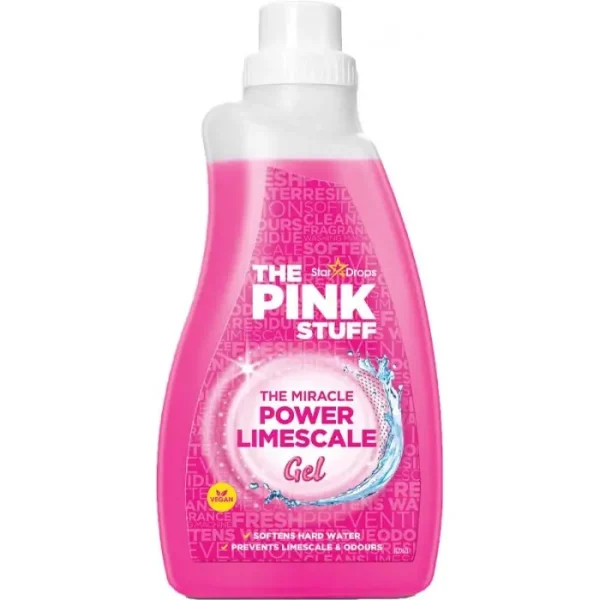 Гель від накипу для пральної машини The Pink Stuff Power Limescale Gel 1L