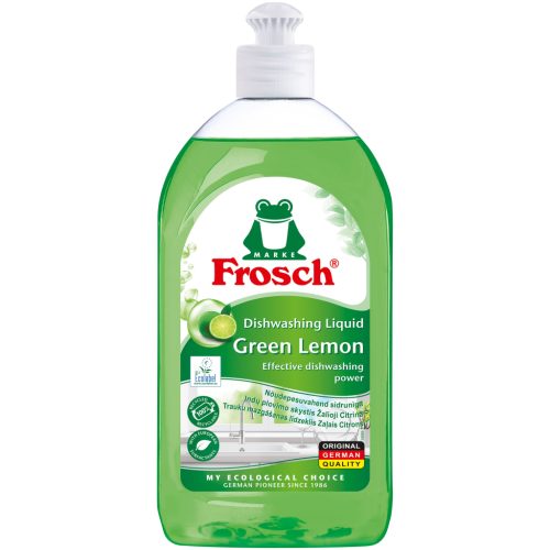 Засіб для миття посуду Frosch Зелений лимон, 500 мл