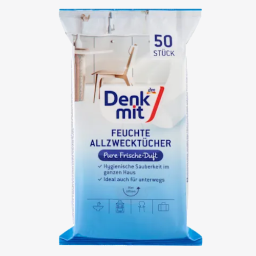 04 Denkmit серветки для прибирання Pure Frische 50 шт