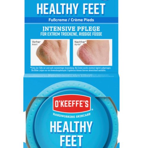 Крем для п’яток зволожує та заживлює тріщини, Healthy Feet O’Keeffe’s 91 г