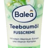 99296389227294 Крем для догляду за шкірою ніг Balea Fusscreme Teebaumöl з олією чайного дерева 100мл