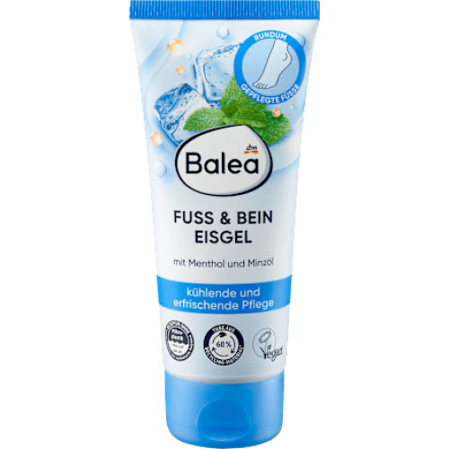 balea-fuss-und-bein-eisgel-500x500 Крем охолоджуючий для ніг та стоп Balea Eisgel 100 мл
