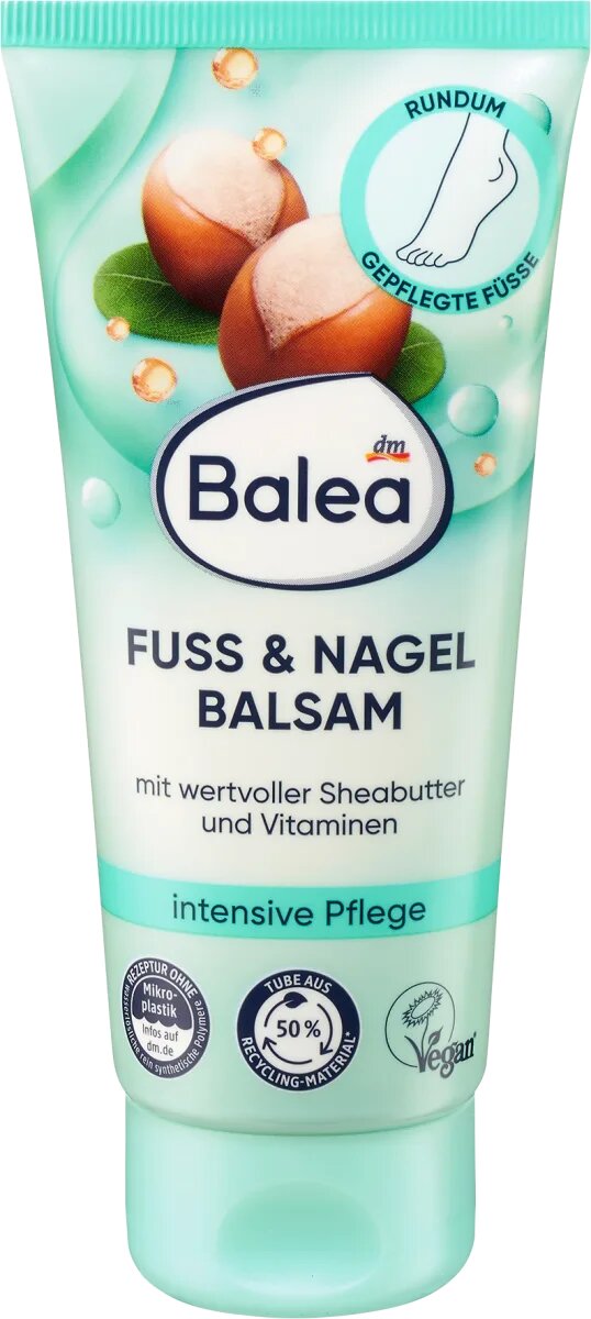 baleafussundnagelbalsam Бальзам для ніг та нігтів Balea, 100 мл