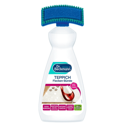 dr-beckman-dlya-chyshhennya-kylymiv-650ml-570x570 Засіб для чищення килимів Dr. Beckmann зі щіткою, 650 мл