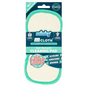image (1) Губка Minky M-Cloth Triple Action Anti-Bacterial Cleaning Pad