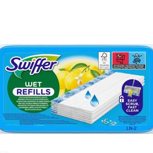 photo_2025-09-12_22-09-16 Вологі серветки до швабри Swiffer з лимоном, 20шт