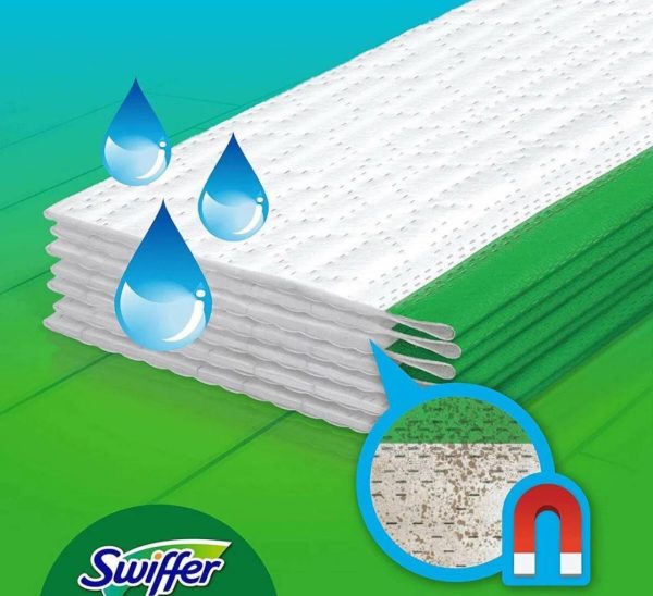 Вологі серветки до швабри Swiffer з лимоном, 24 шт