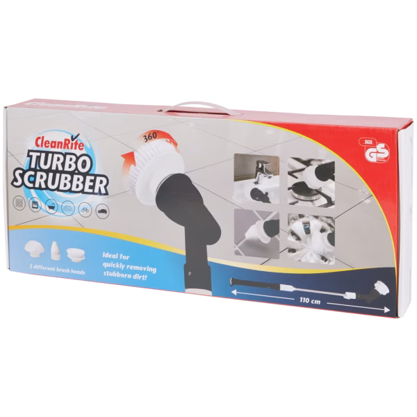 Бездротова щітка для чищення CleanRite Turbo Scrubber