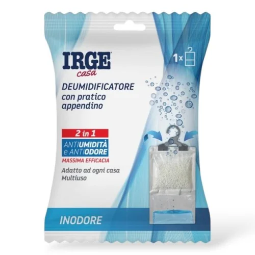 588335007 Поглинач вологи з гачком IRGE 500 мл — без запаху, для шаф і тумб, проти сирості та плісняви