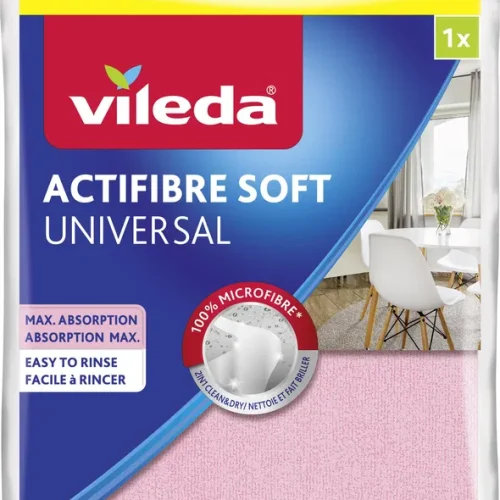 UKL1158 Серветка мікрофібра VILEDA Actifibre Soft