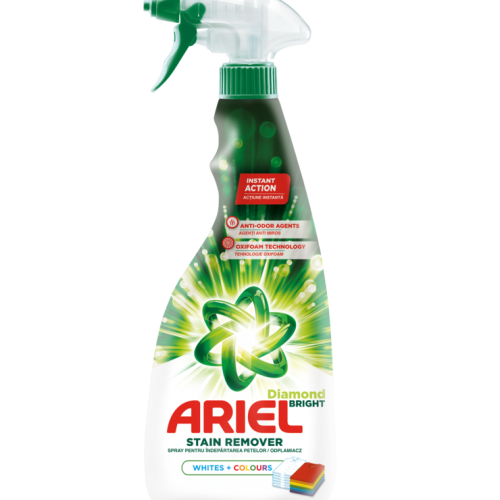 Спрей засіб для виведення плям Ariel Diamond Bright, 750 мл