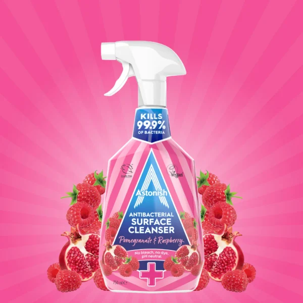 Pink-Antibac Антибактеріальний засіб Astonish Гранат і малина 750 мл