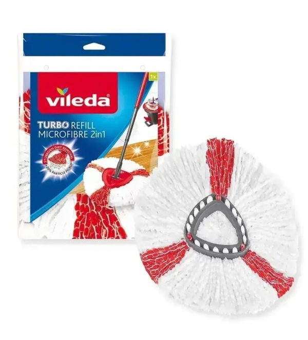 Змінна насадка для швабри VILEDA Turbo 2в1
