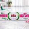 Вологі універсальні серветки сумісні зі шваброю для миття підлоги Fairy Лілія, 50 шт.