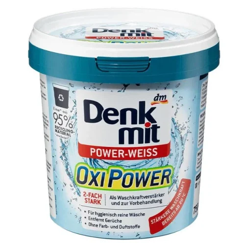 431423461 Відбілювач кисневий порошок Denkmit Oxi Power для білої білизни, 750 г