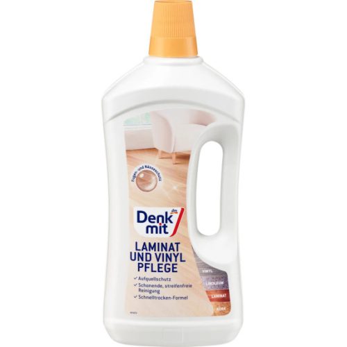 denkmitbodenreinigerlaminatundvinylpflege-570x570 Засіб для догляду за паркетом, ламінатом, вінілом та лінолеумом Denkmit Laminat- Und Vinylpflege 1л