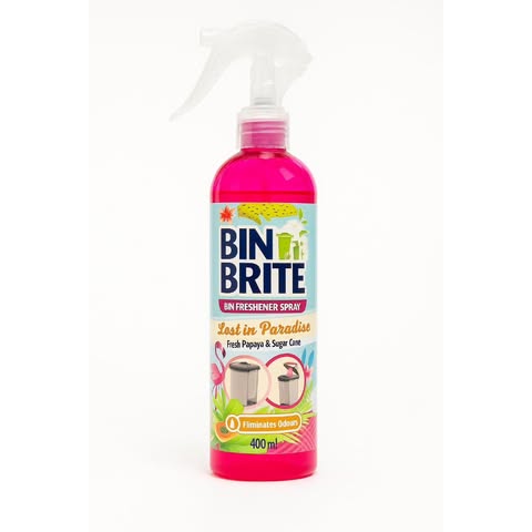 Освіжувач для сміттєвих баків BIN BRITE Spray Lost in Paradise, 400 мл