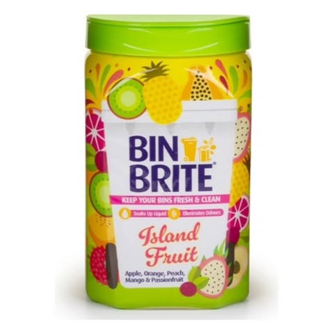 Нейтралізатор запаху Bin Brite Island Fruit для сміттєвих баків порошковий